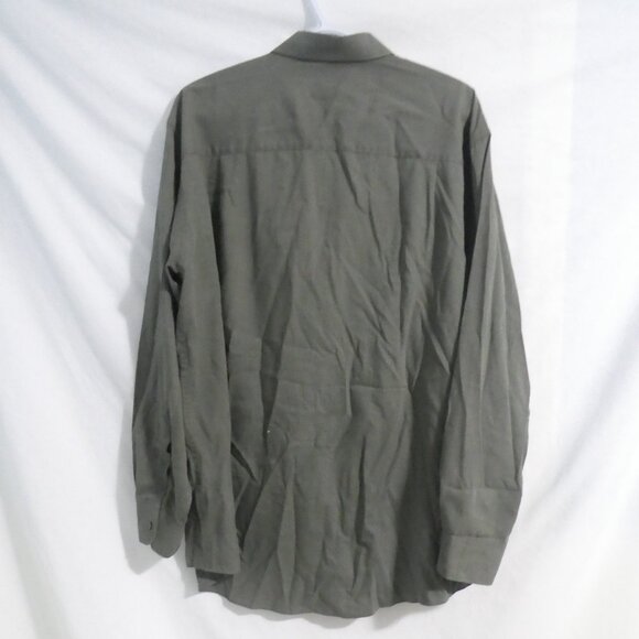 PROTOCOL | 16.5 / 34-35 | Plaid Button-Up Front Dress Shirt With Chest Pocket - Picture 2 of 16